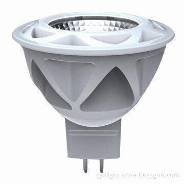 MR16 LED Bulb/350lm Non-dimmable COB Lamp with 36 Degrees Beam Angle, 4.5W Power